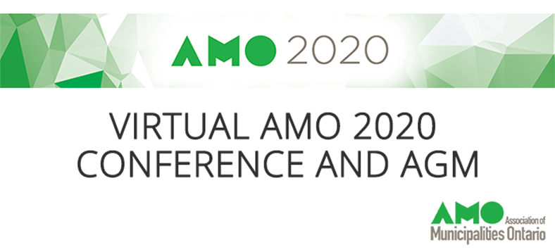 Association of Municipalities Ontario (AMO) 2020 Virtual Conference and AGM