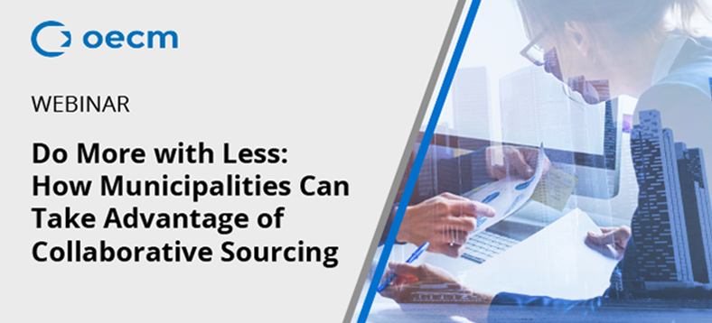 Do More with Less: How Municipalities Can Take Advantage of Collaborative Sourcing