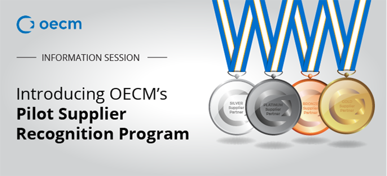 Introducing OECM's Pilot Supplier Recognition Program