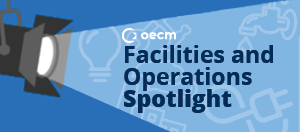 spotlight image highlighting newsletter title Facilities and Operations Spotlight