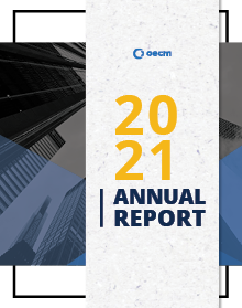 2021 OECM Annual Report cover