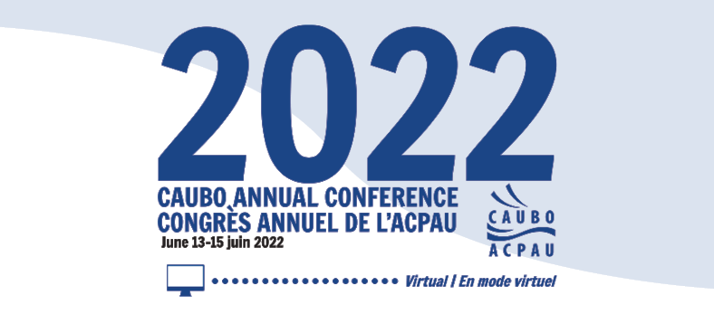 2022 CAUBO ANNUAL CONFERENCE Banner June 13-15, 2022