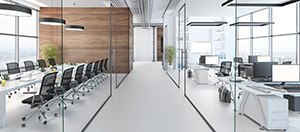 MGCS names OECM Agreement as option to their VOR, Boardroom with office space furniture