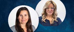 headshots of oecm's two municipal members on the customer council committee, two women