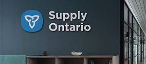supply ontario logo on the wall