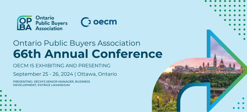 Ontario Public Buyers Association (OPBA) 66th Annual Conference