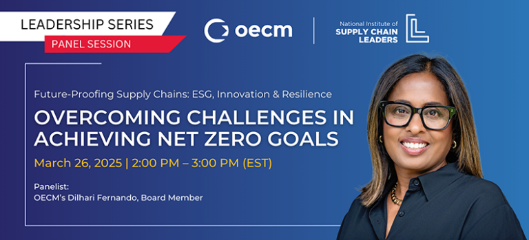 Niscl NISCL Leadership Series 2025: Future-Proofing Supply Chains: ESG ...