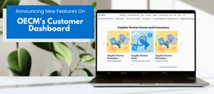 OECM's Customer Dashboard New Features