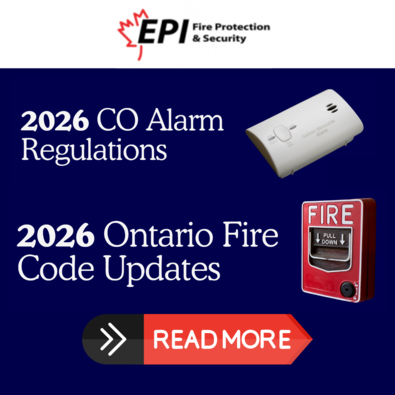 EPI Fire Protection & Security 2026 CO Alarm Regulations and Ontario Fire Code Updates