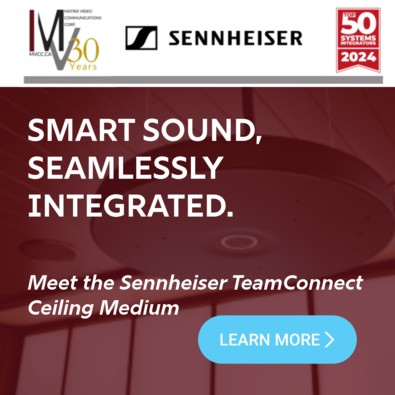 Matrix - Meet the Sennheiser Team Connect Ceiling Medium