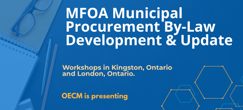 MFOA | Municipal Procurement By-Law Development & Update