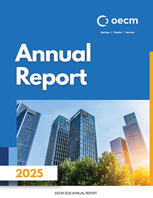 2025 OECM Annual Report cover image