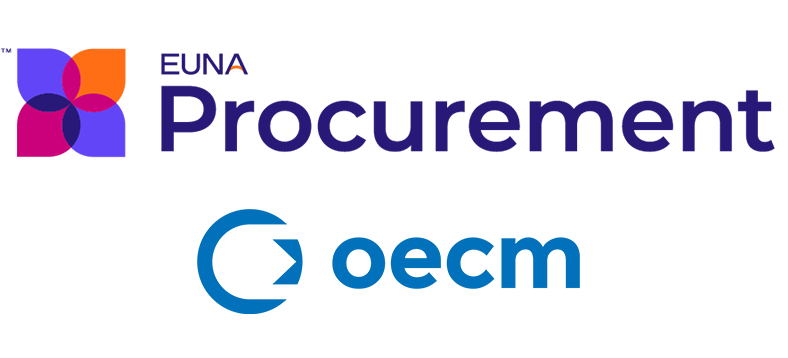 Euna Procurement and OECM logos