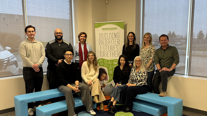 OECM and Wintergreen Learning Materials Team Members that participated in the recent tour