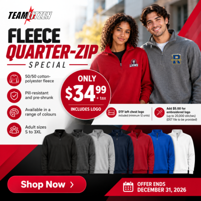 T. Litzen Fleece Quarter Zip Special